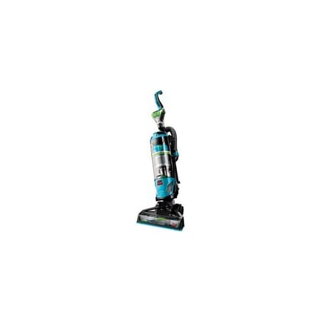 BISSELL PowerGlide 2215 Pet Vacuum, 110 to 120 V, 1 L Vacuum, 12-1/2 in W Cleaning Path, Black/Teal/Lime 2849